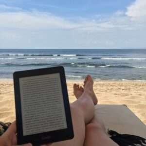 Kindle-Freiheit | Da kann selbst ein unruhiges Persönchen wie ich mal zwei Stunden am Strand liegen.